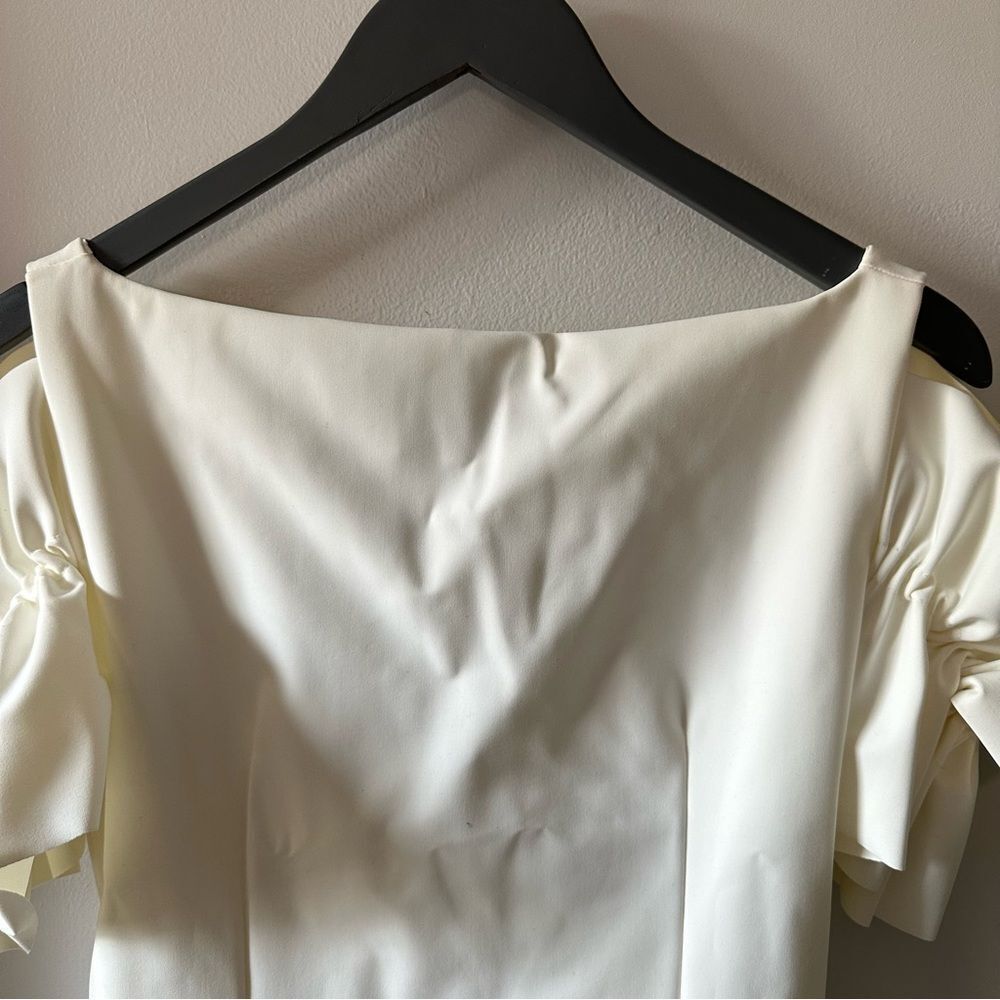 Chiara Boni La Petite Robe Tajina Top in White - Picture 5 of 7